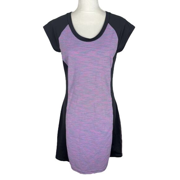 Title nine Dresses & Skirts - Title Nine Gidget Color Block Athletic Dress Short Sleeve Purple Size Medium